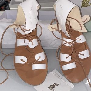 ancient greek sandals fteroti with wings